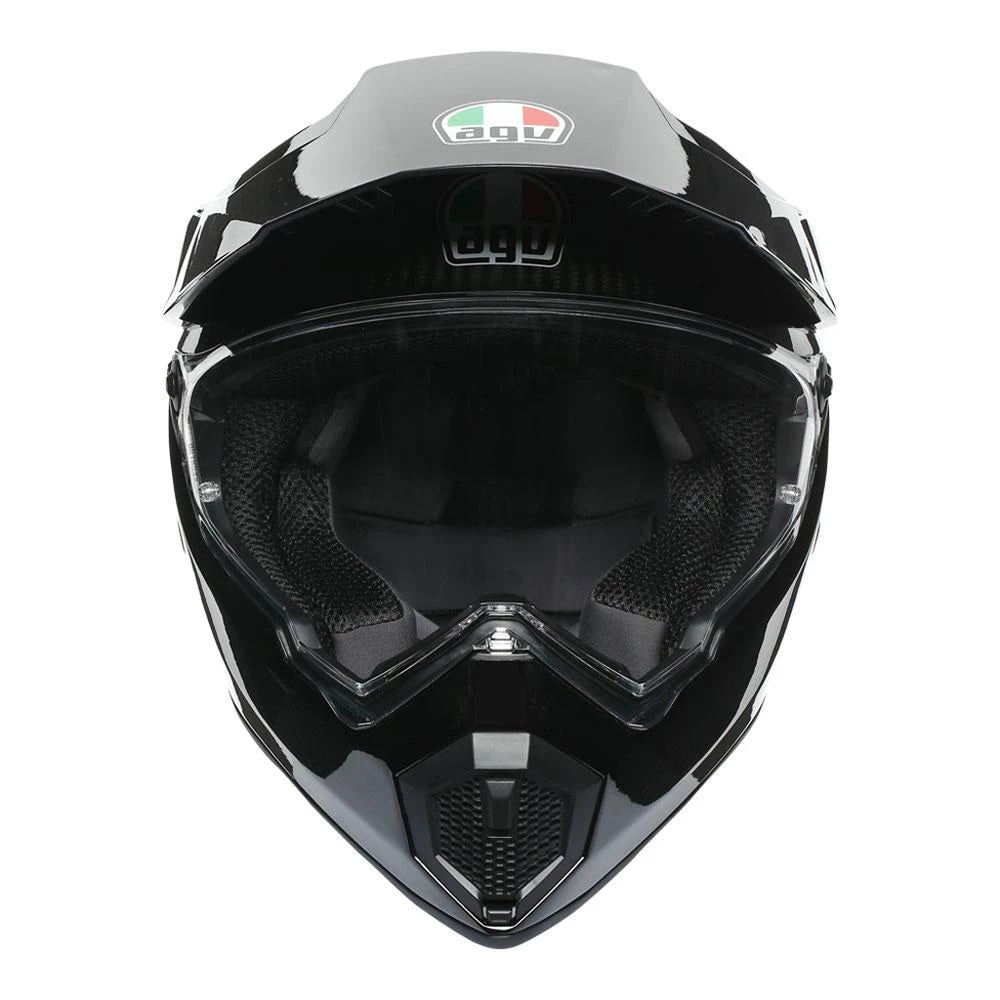 AGV - AX9 Gloss Carbon Adventure Helmet 2 AGV - AX9 Gloss Carbon Adventure Helmet - Image 2