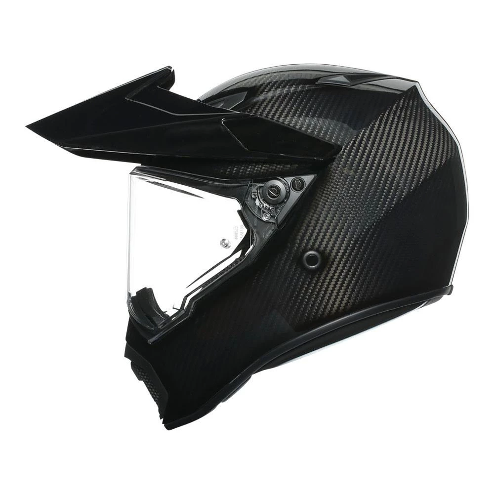 AGV - AX9 Gloss Carbon Adventure Helmet 3 AGV - AX9 Gloss Carbon Adventure Helmet - Image 3