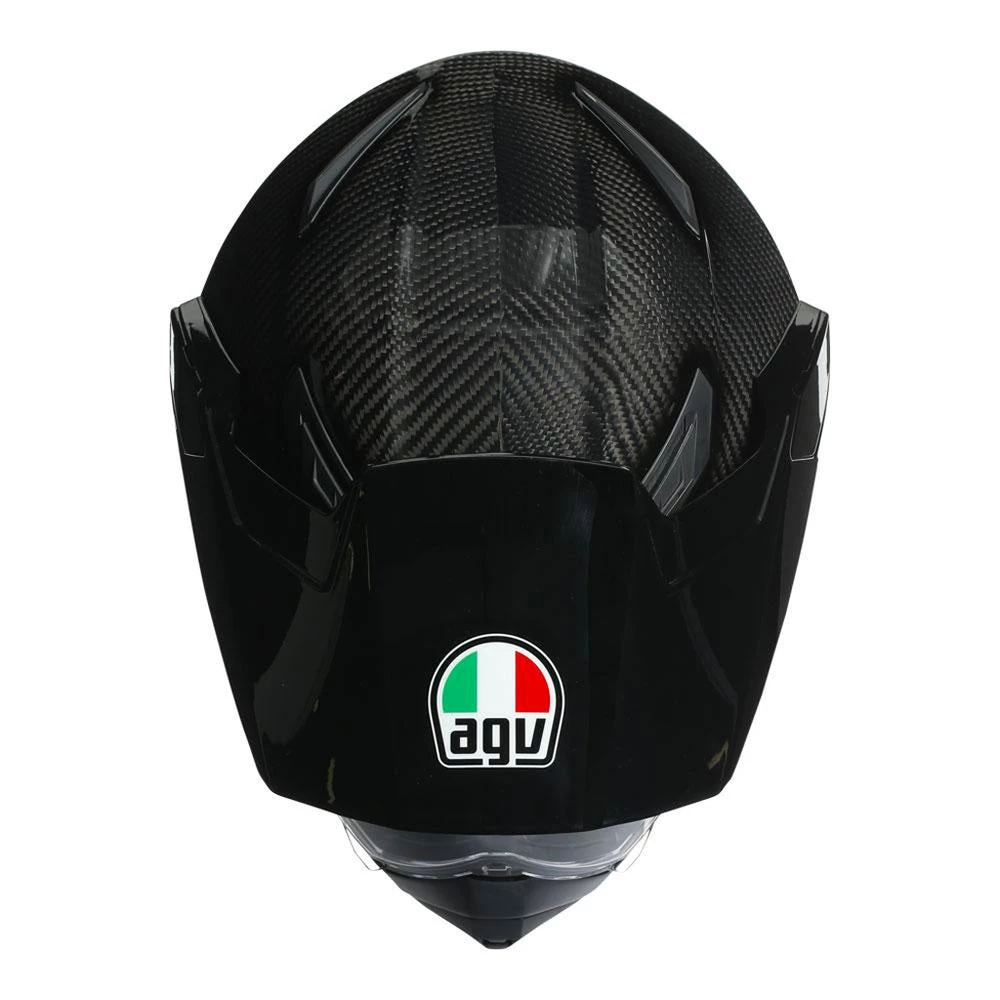 AGV - AX9 Gloss Carbon Adventure Helmet 7 AGV - AX9 Gloss Carbon Adventure Helmet - Image 7