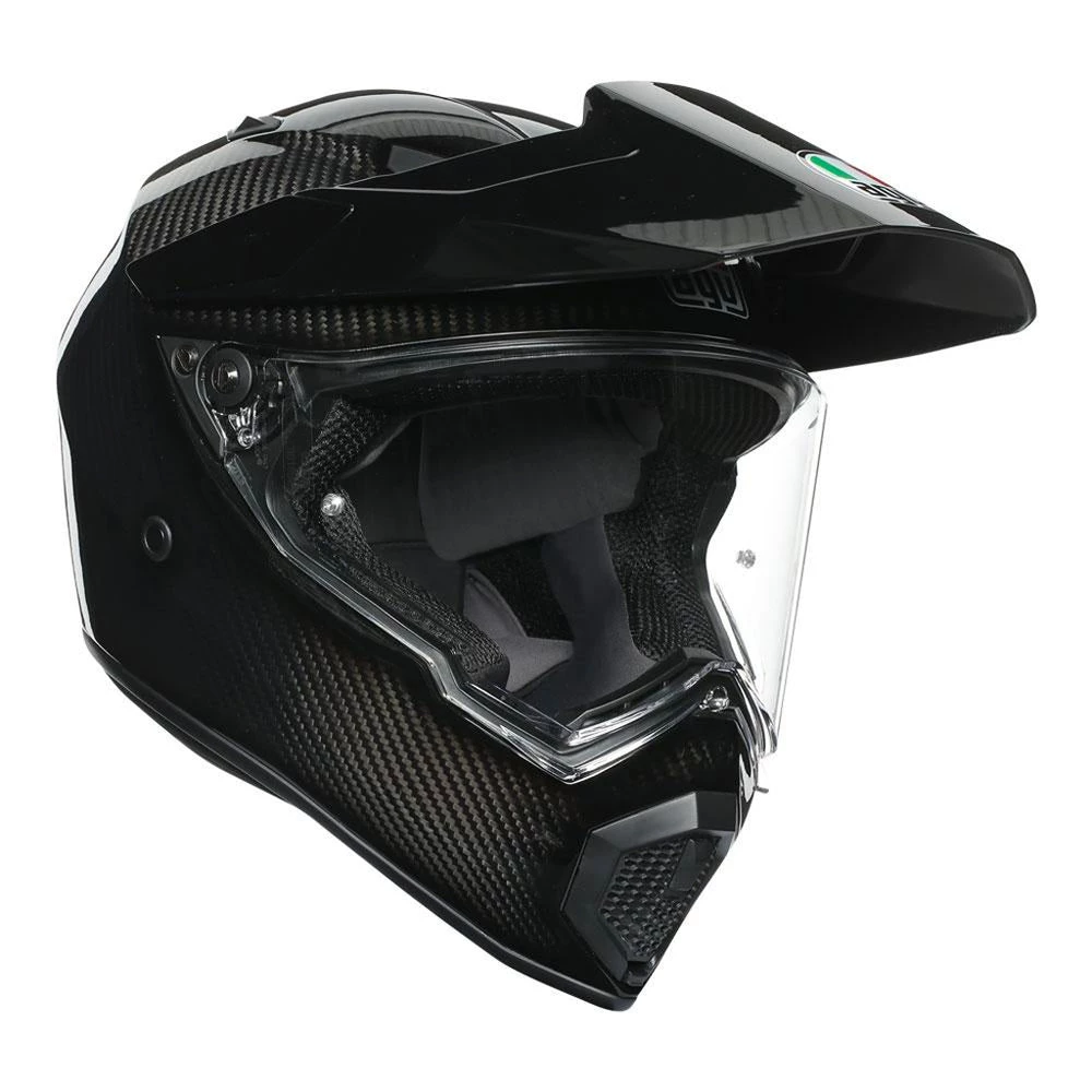AGV - AX9 Gloss Carbon Adventure Helmet 1 AGV - AX9 Gloss Carbon Adventure Helmet
