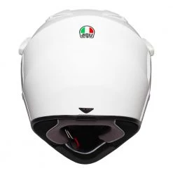 AGV - AX9 Solid Adventure Helmet 8 AGV - AX9 Solid Adventure Helmet -VISORS Shop AX9WH3 1000x