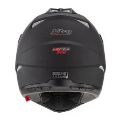 Nitro - MX670 Adventure Solid Matte Helmet -VISORS Shop NitroAdventure2 1000x