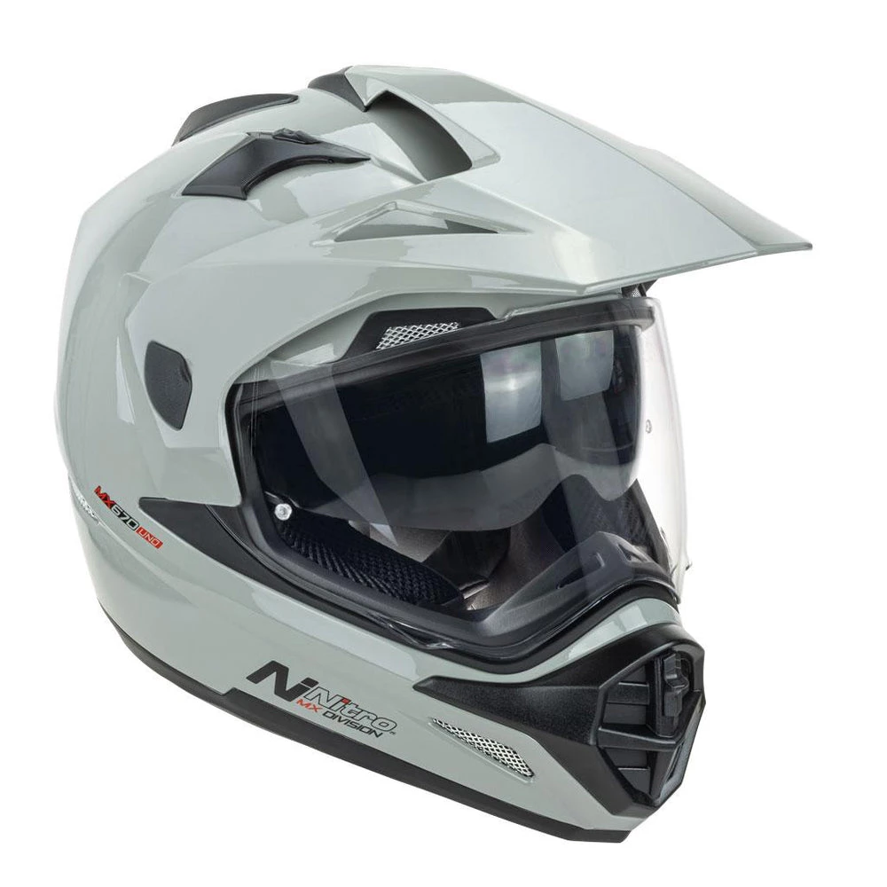 Nitro - MX670 Adventure Grey Helmet 1 Nitro - MX670 Adventure Grey Helmet