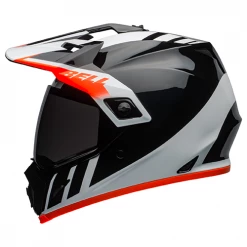 Bell - MX-9 Adventure Mips Dash Black/Orange Helmet 5 Bell - MX-9 Adventure Mips Dash Black/Orange Helmet -VISORS Shop bell mx 9 adventure mips dirt helmet dash gloss black white orange left 1000x