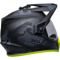 Bell - MX-9 Adventure MIPS Stealth Black/Yellow Helmet 12 Bell - MX-9 Adventure MIPS Stealth Black/Yellow Helmet -VISORS Shop bell mx 9 adventure mips dirt helmet stealth matte black camo hi viz back right clear shield 1000x