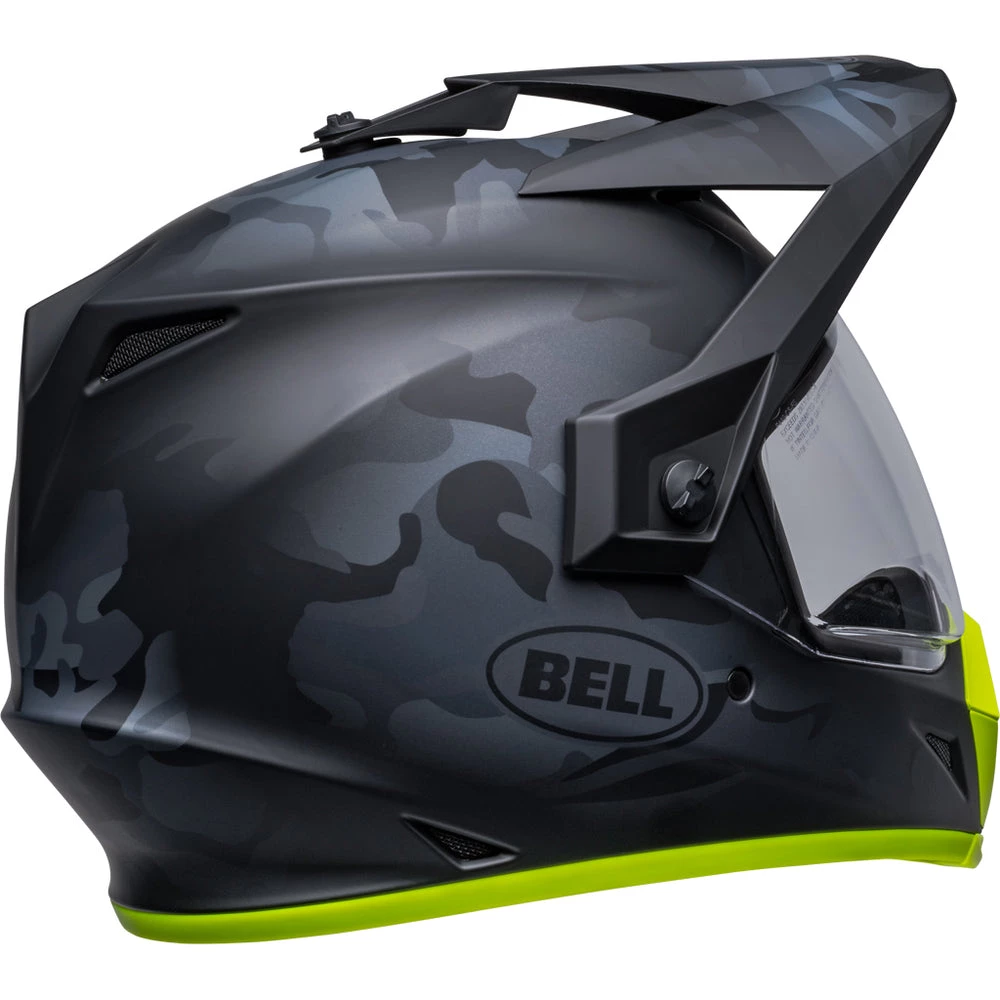 Bell - MX-9 Adventure MIPS Stealth Black/Yellow Helmet 4 Bell - MX-9 Adventure MIPS Stealth Black/Yellow Helmet - Image 4