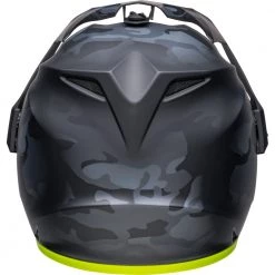 Bell - MX-9 Adventure MIPS Stealth Black/Yellow Helmet 13 Bell - MX-9 Adventure MIPS Stealth Black/Yellow Helmet -VISORS Shop bell mx 9 adventure mips dirt helmet stealth matte black camo hi viz back 1000x