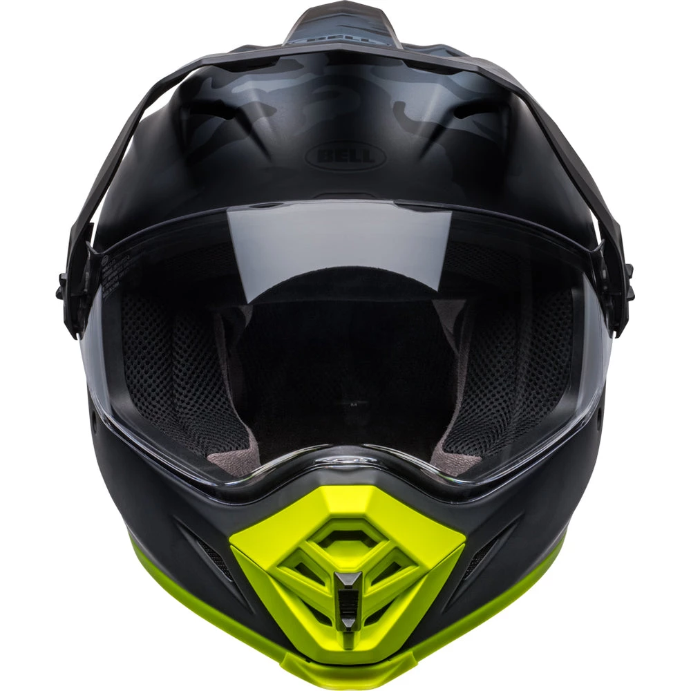 Bell - MX-9 Adventure MIPS Stealth Black/Yellow Helmet 6 Bell - MX-9 Adventure MIPS Stealth Black/Yellow Helmet - Image 6
