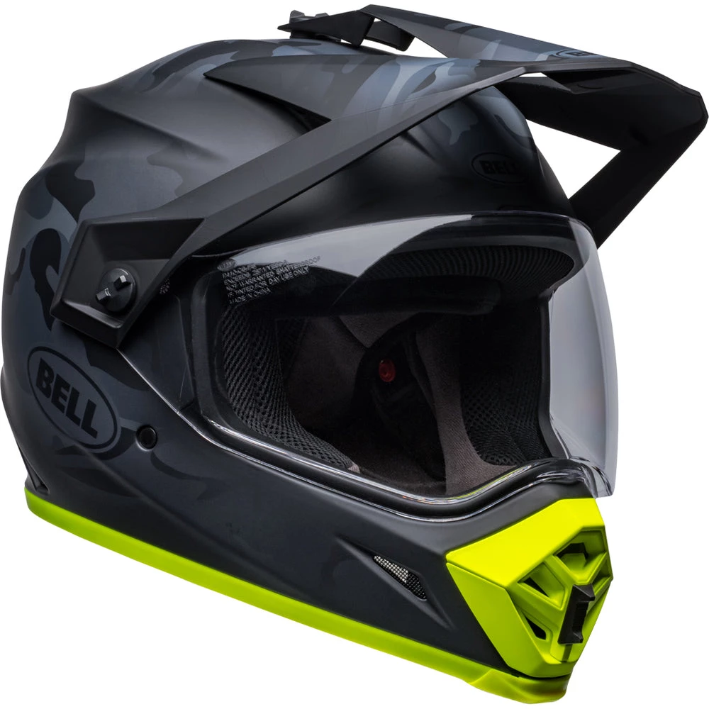 Bell - MX-9 Adventure MIPS Stealth Black/Yellow Helmet 2 Bell - MX-9 Adventure MIPS Stealth Black/Yellow Helmet - Image 2