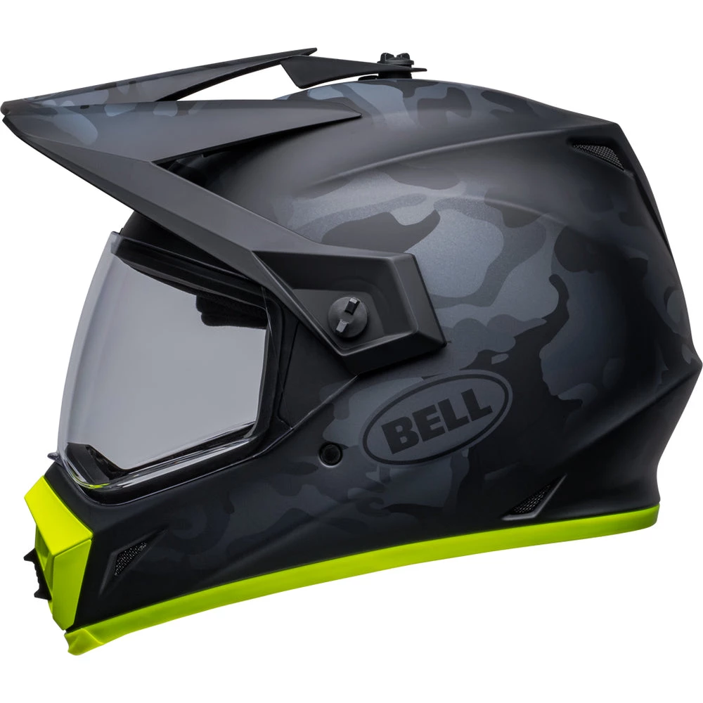 Bell - MX-9 Adventure MIPS Stealth Black/Yellow Helmet 7 Bell - MX-9 Adventure MIPS Stealth Black/Yellow Helmet - Image 7