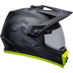 Bell - MX-9 Adventure MIPS Stealth Black/Yellow Helmet 16 Bell - MX-9 Adventure MIPS Stealth Black/Yellow Helmet -VISORS Shop bell mx 9 adventure mips dirt helmet stealth matte black camo hi viz right clear shield 1000x