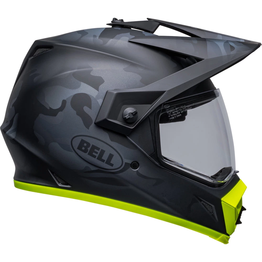 Bell - MX-9 Adventure MIPS Stealth Black/Yellow Helmet 8 Bell - MX-9 Adventure MIPS Stealth Black/Yellow Helmet - Image 8