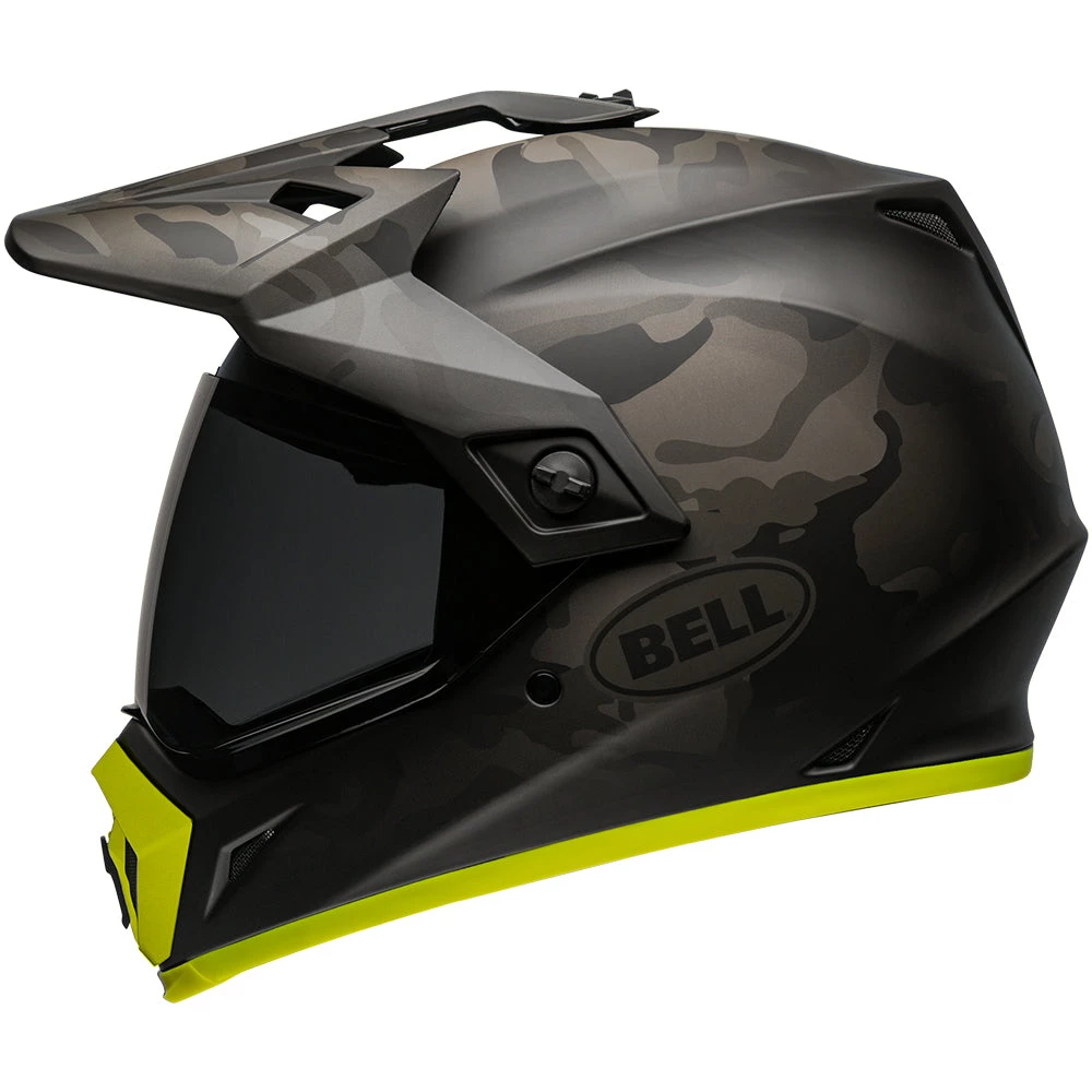 Bell - MX-9 Adventure MIPS Stealth Black/Yellow Helmet 8 Bell - MX-9 Adventure MIPS Stealth Black/Yellow Helmet - Image 8