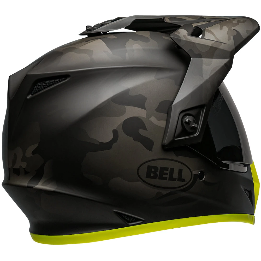 Bell - MX-9 Adventure MIPS Stealth Black/Yellow Helmet 5 Bell - MX-9 Adventure MIPS Stealth Black/Yellow Helmet - Image 5