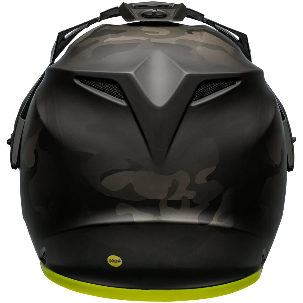 Bell - MX-9 Adventure MIPS Stealth Black/Yellow Helmet 6 Bell - MX-9 Adventure MIPS Stealth Black/Yellow Helmet - Image 6
